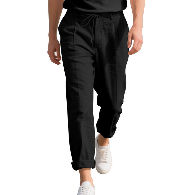 Herren Sommerhose aus Leinen – Leicht, atmungsaktiv & stylisch mit geradem Schnitt