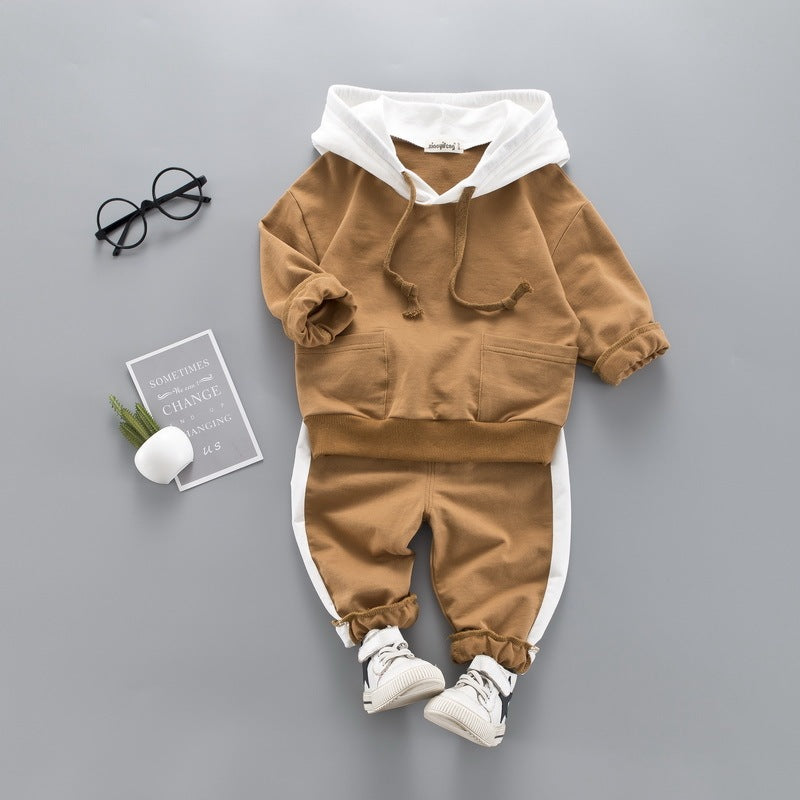 Zweiteiliges Kinder-Set – Sweater & Hose im schlichten Look