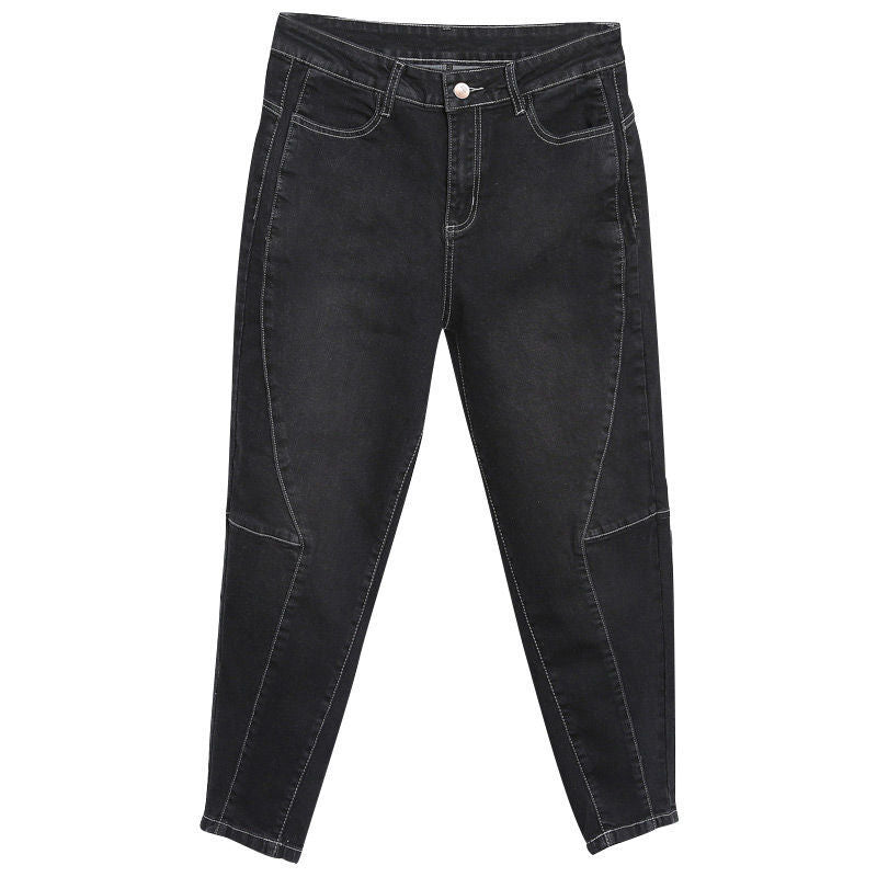 Damen Jeans– Weite Beinform, High Waist & elastischer Komfort