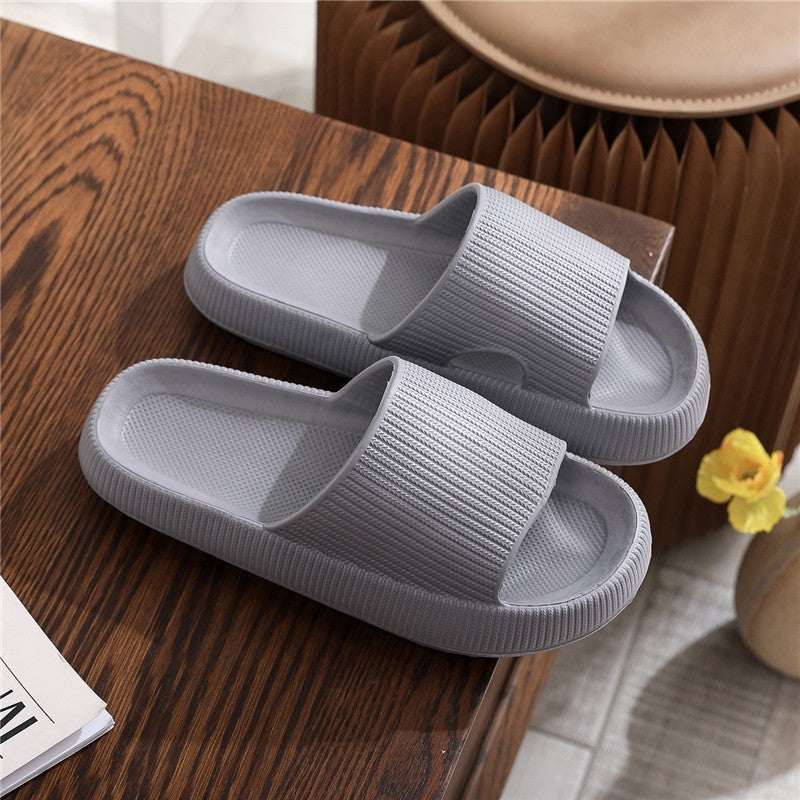 Unisex Sommer-Pantoletten – rutschfeste Slipper in Einfarbigem Design