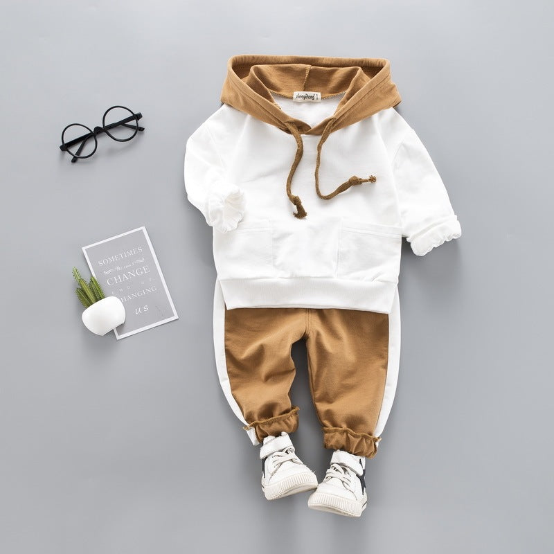 Zweiteiliges Kinder-Set – Sweater & Hose im schlichten Look