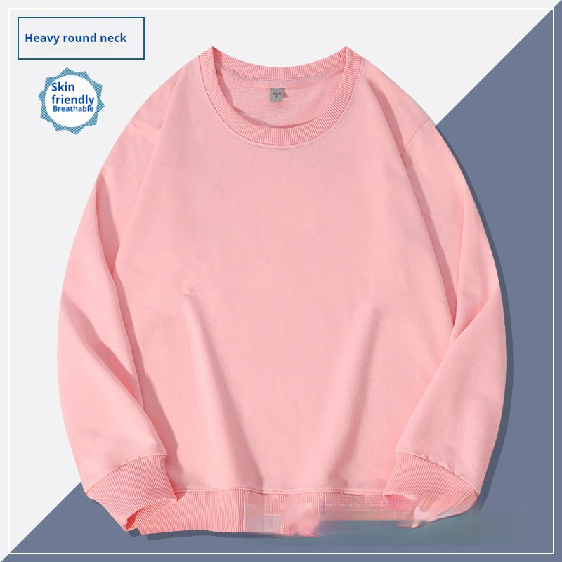 Schlichter Herren Hoodie mit Rundhalsausschnitt