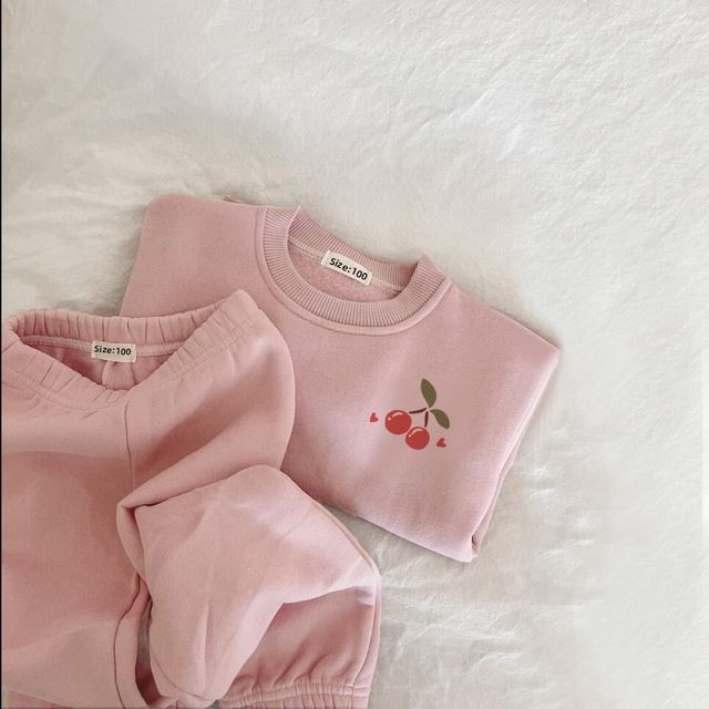 2-teiliges Baby-Winterset – Pullover & Hose mit Stickerei