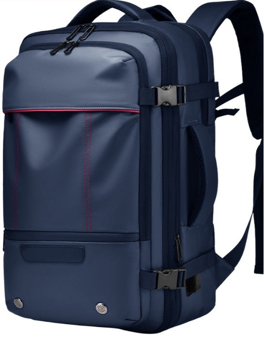 Vakuum-Rucksack für Damen & Herren – Komprimierbarer Reiserucksack mit USB & großem Volumen