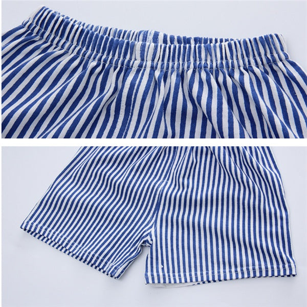 2-teiliges Sommer-Set für Kinder – T-Shirt & Shorts mit Cartoon-Motiv