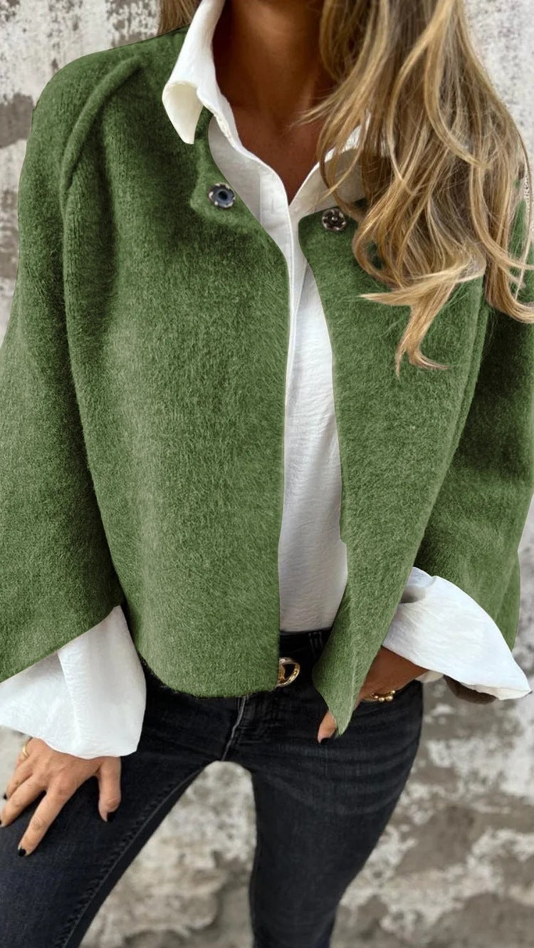 Cashmere-Look Batwing-Cardigan