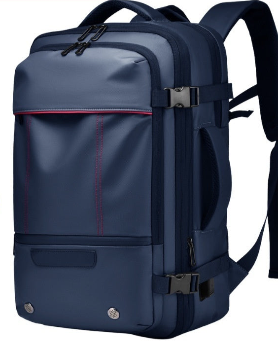 Vakuum-Rucksack für Damen & Herren – Komprimierbarer Reiserucksack mit USB & großem Volumen