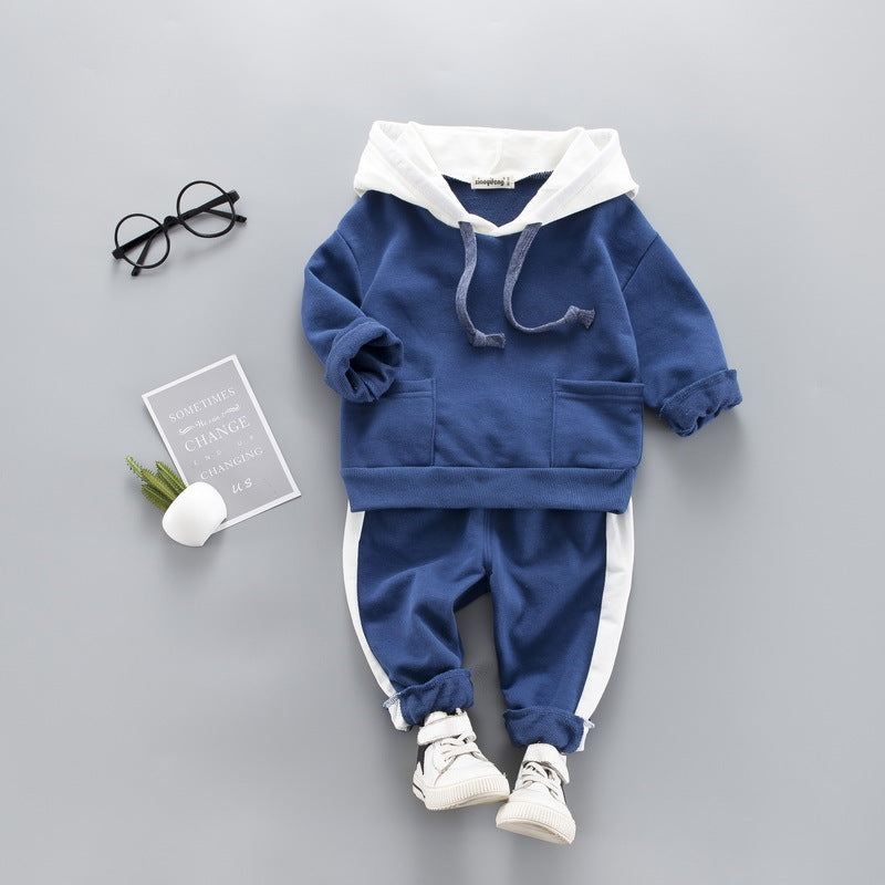 Zweiteiliges Kinder-Set – Sweater & Hose im schlichten Look