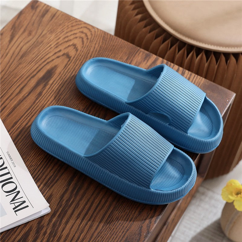 Unisex Sommer-Pantoletten – rutschfeste Slipper in Einfarbigem Design
