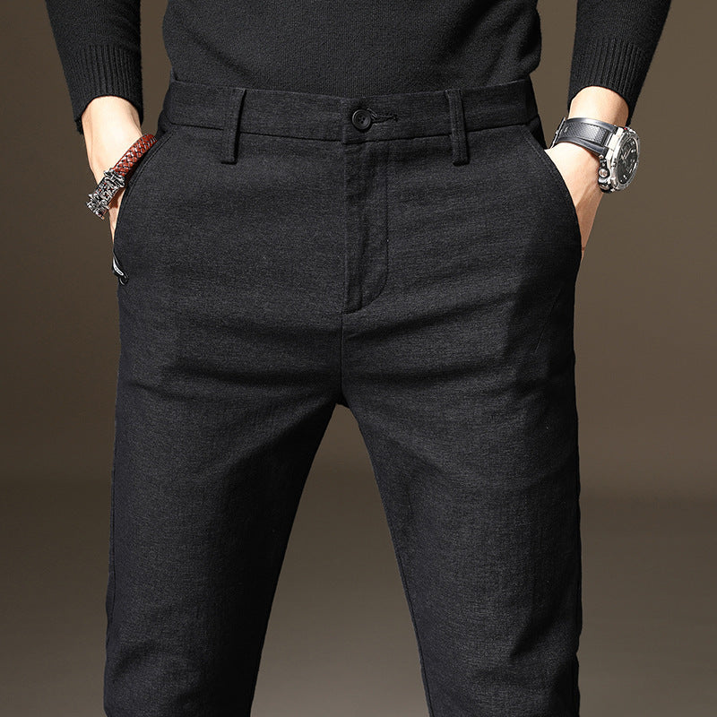 Slim Fit Herren-Jeans – Elastische Bleistift-Hose mit schmalem Schnitt für junge Männer