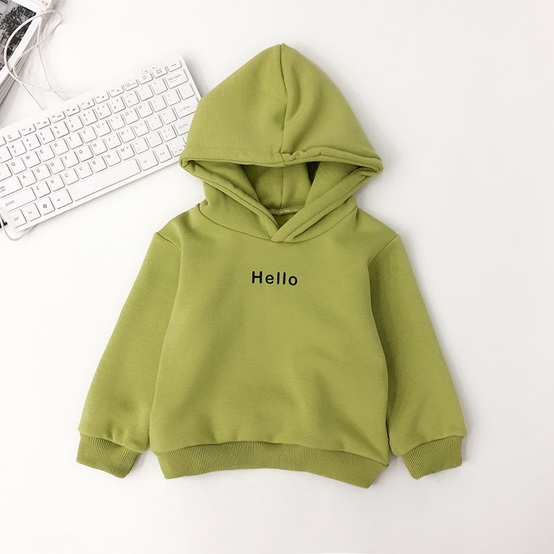 Gefütterter Kinder-Hoodie mit Kapuze