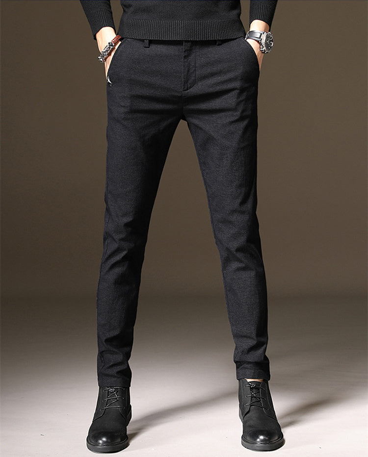 Slim Fit Herren-Jeans – Elastische Bleistift-Hose mit schmalem Schnitt für junge Männer