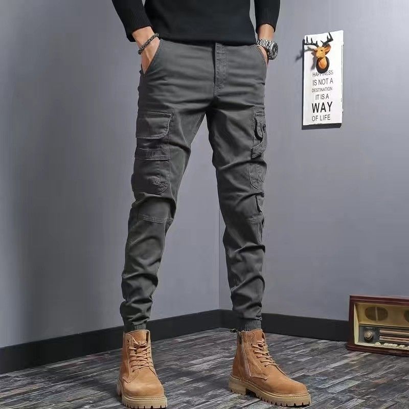 Herren Slim Fit Jeans in Kaffee-Braun – Elastisch & Robust – Alltagstauglich & Stylisch