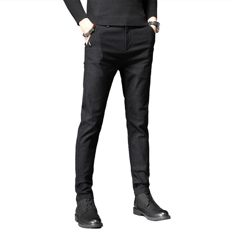 Slim Fit Herren-Jeans – Elastische Bleistift-Hose mit schmalem Schnitt für junge Männer