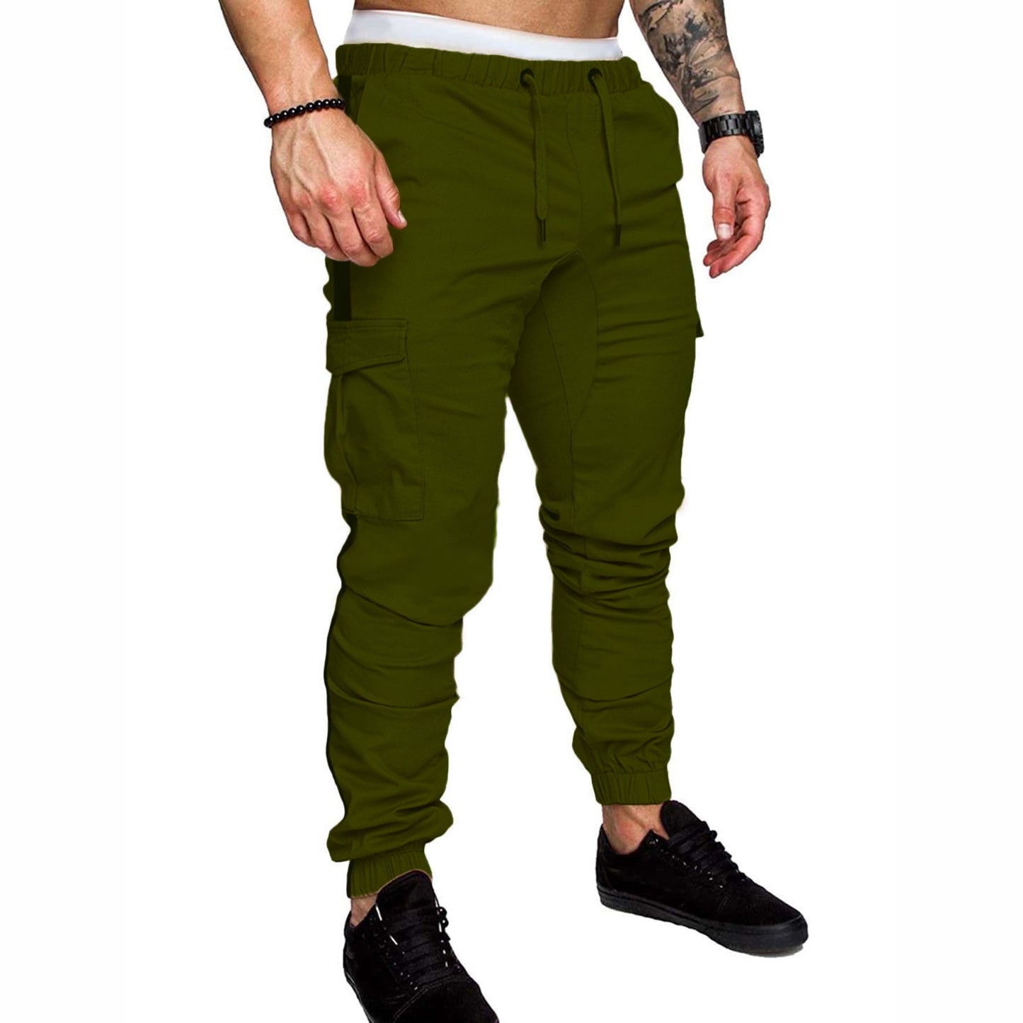 Herren Sporthose mit Geradem Bein – Lockerer Schnitt & Farbdetails – Bequem für Alltag & Freizeit
