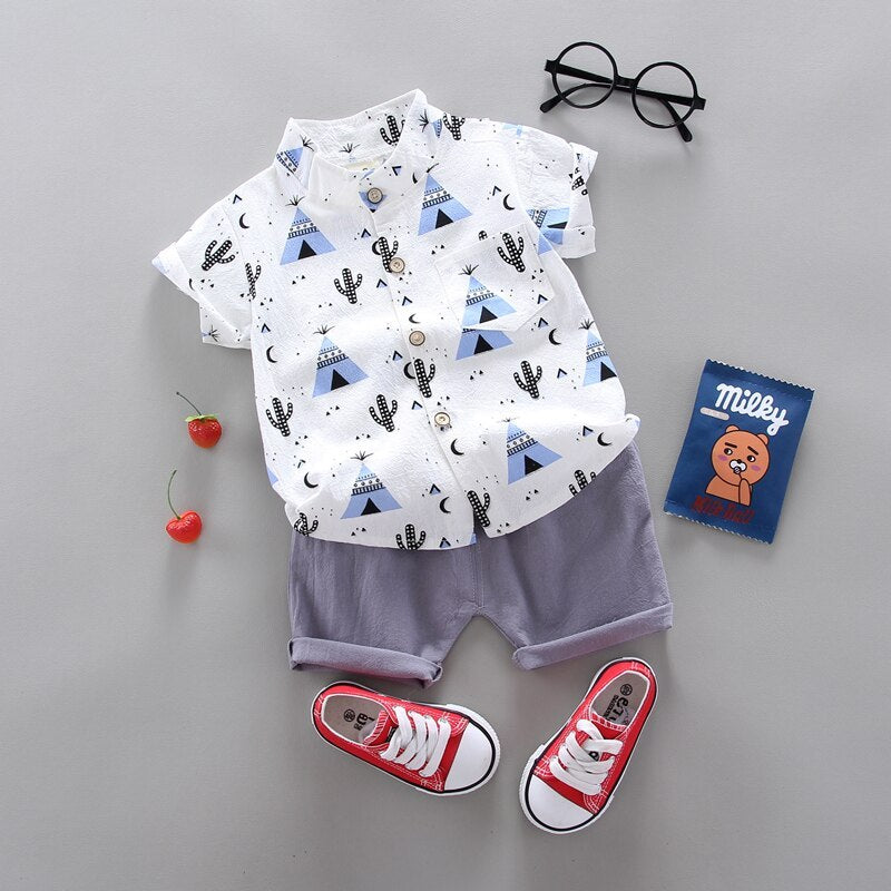 Zweiteiliges Kinder-Set – Oberteil & Hose