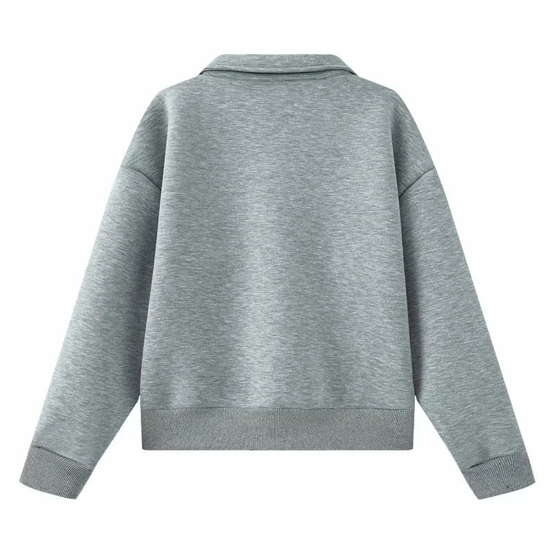 Lässiger Cardigan mit Reverskragen