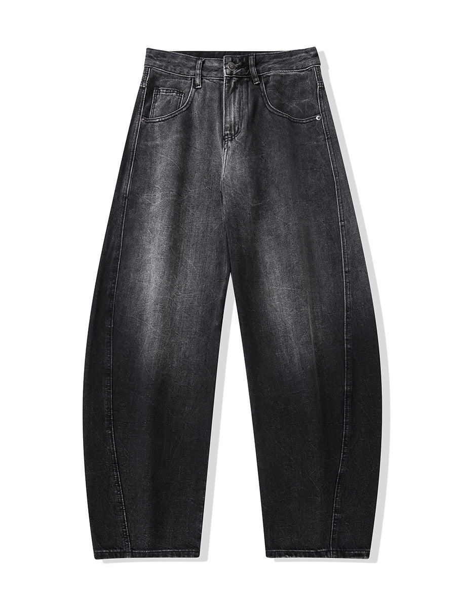 Herren Weite High Street Hose – American Style Wide Leg Pants für Urban Looks