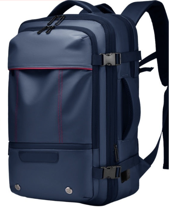 Vakuum-Rucksack für Damen & Herren – Komprimierbarer Reiserucksack mit USB & großem Volumen