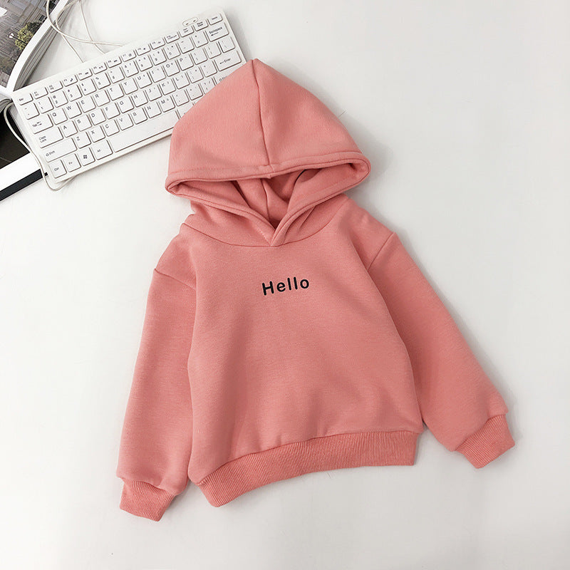 Gefütterter Kinder-Hoodie mit Kapuze