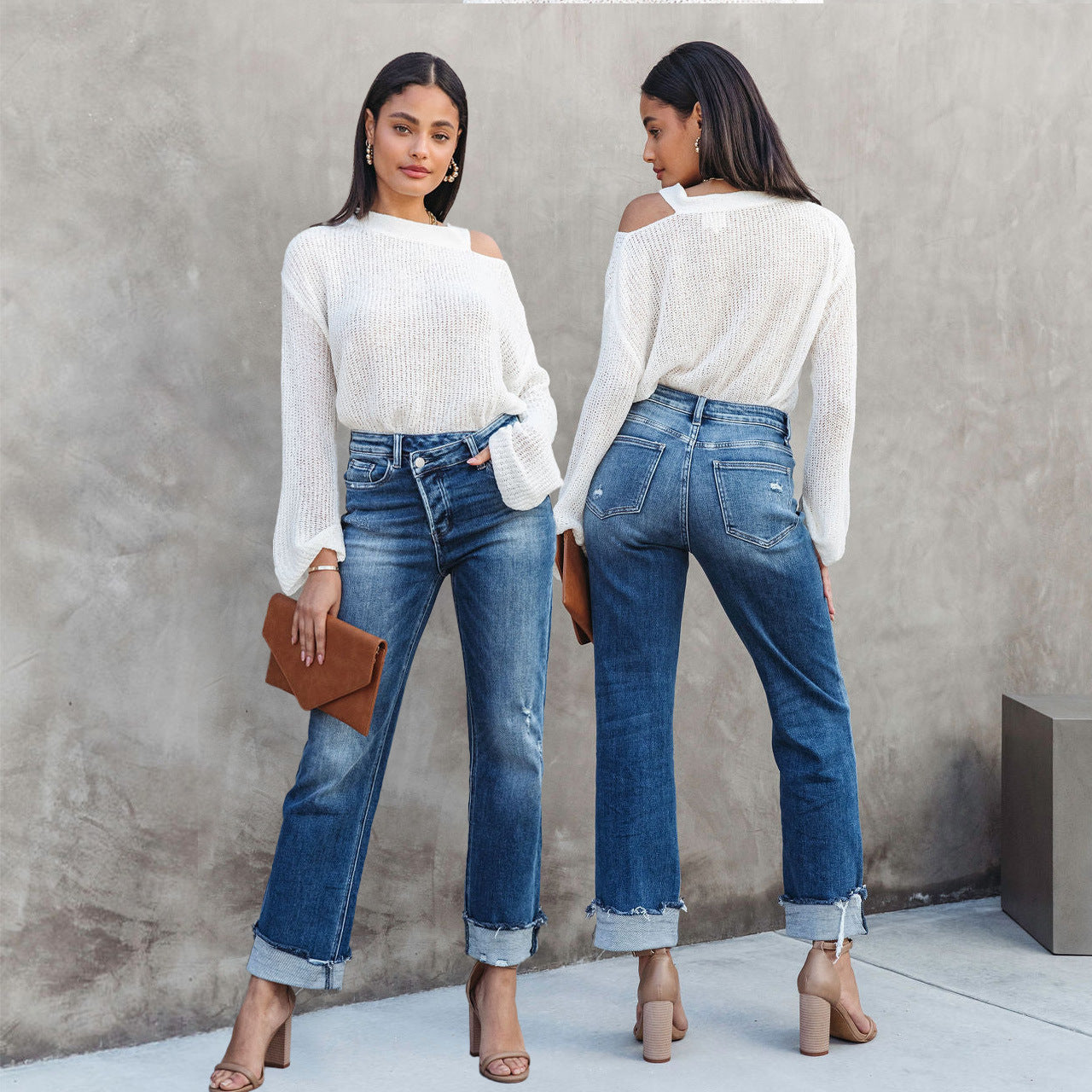 Casual Loose Fit Jeans