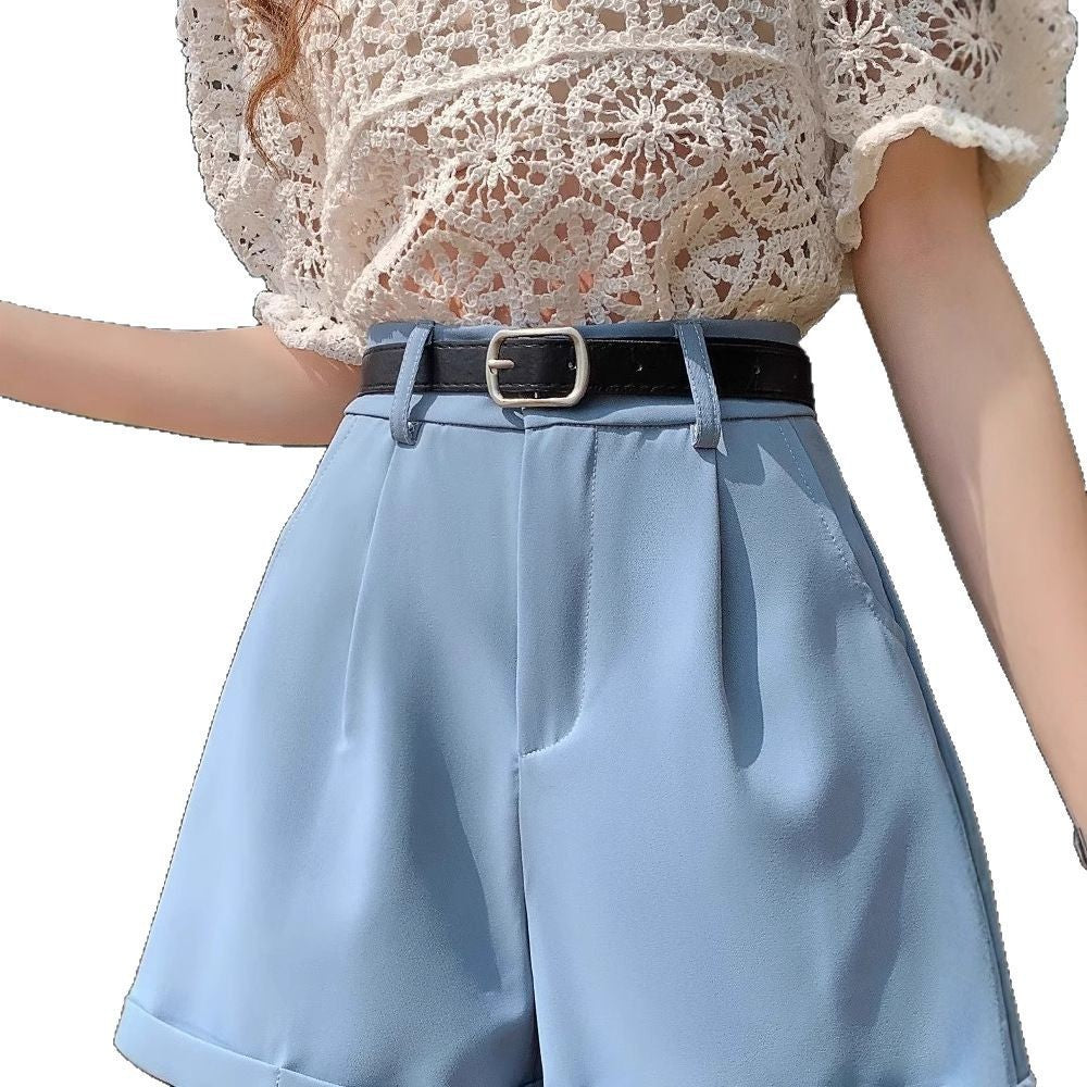 Damen-Sommer-Shorts im Anzugstil