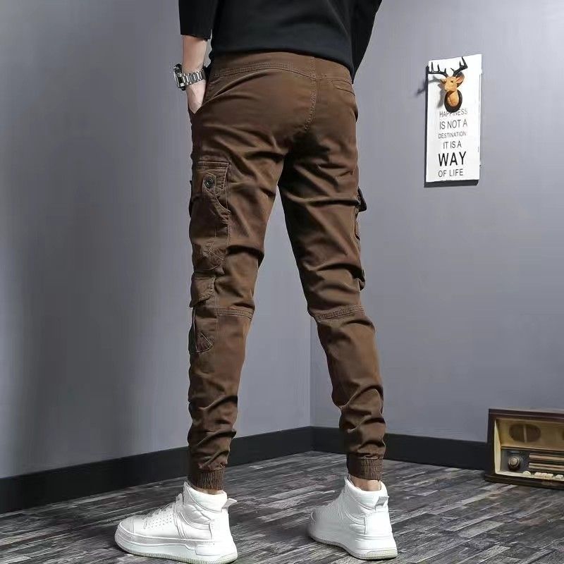 Herren Slim Fit Jeans in Kaffee-Braun – Elastisch & Robust – Alltagstauglich & Stylisch