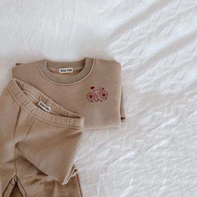 2-teiliges Baby-Winterset – Pullover & Hose mit Stickerei