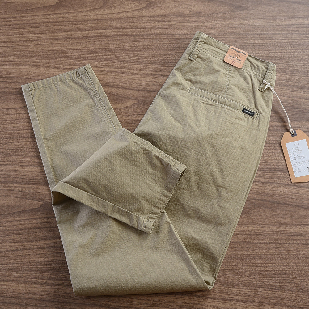 Sommer Herren Slim Fit Jogger – Atmungsaktive Hose mit elastischem Bund