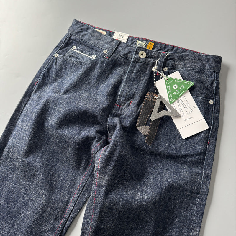 Herren Retro Straight Fit Hose – Amerikanischer Look – Bequem & Lässig für Alltag & Streetwear