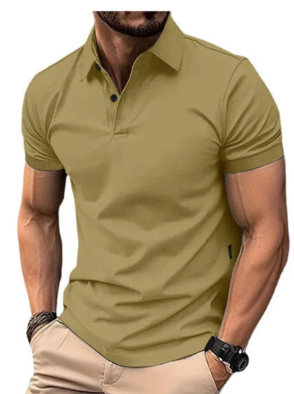Herren Sommerhemd mit Knopfleiste – Lässiges Kurzarmshirt in Uni-Farben | Ideal für Alltag & Freizeit