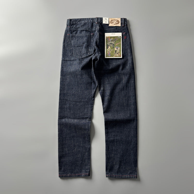 Herren Retro Straight Fit Hose – Amerikanischer Look – Bequem & Lässig für Alltag & Streetwear
