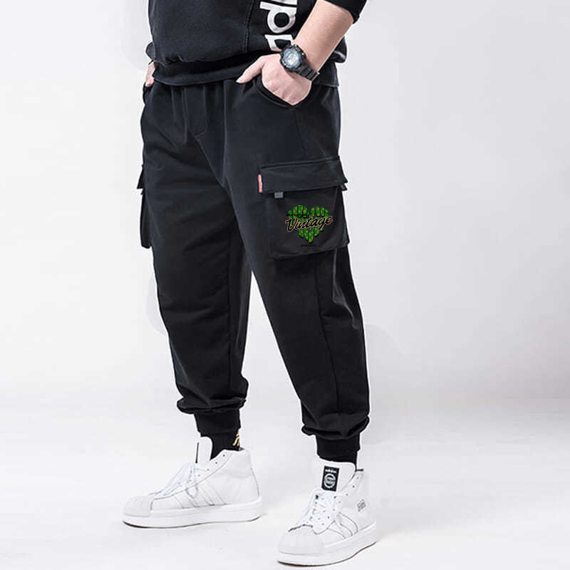 Herren Freizeithose Große Größen – Bequemer Casual Fit – Pflegeleicht & Komfortabel für Alltag & Zuhause