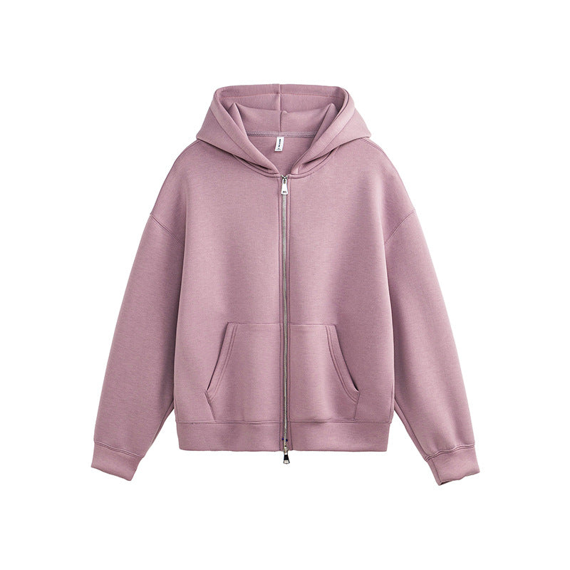 Leichter Damen Kapuzen Cardigan