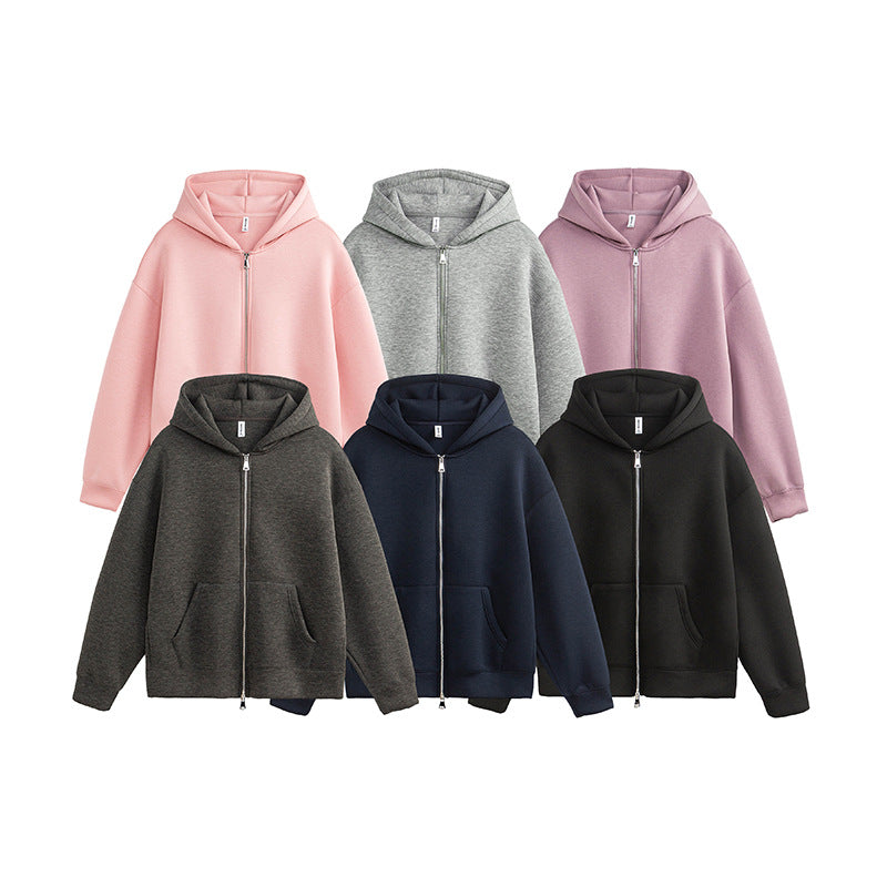 Leichter Damen Kapuzen Cardigan