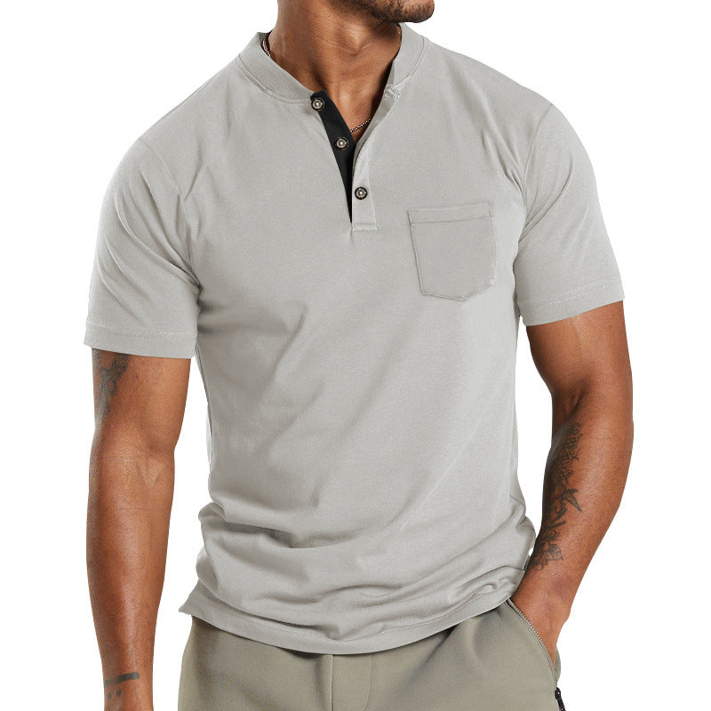Herren Sommerhemd Übergröße – Kurzarm mit Knopfleiste & Brusttasche | Lässiger Look bis 5XL