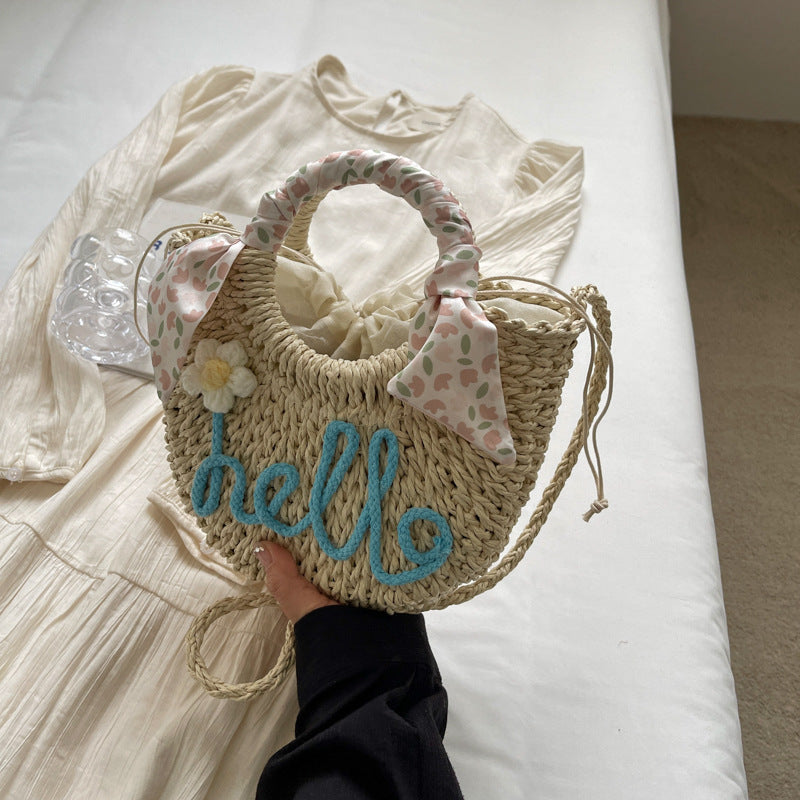 Strandtasche mit Print
