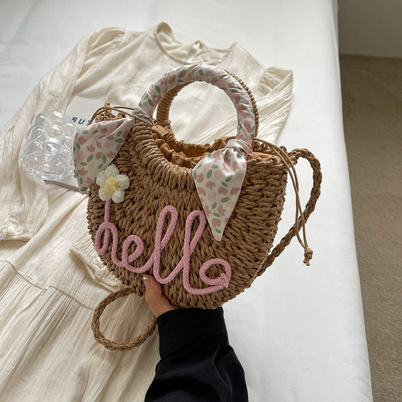 Strandtasche mit Print