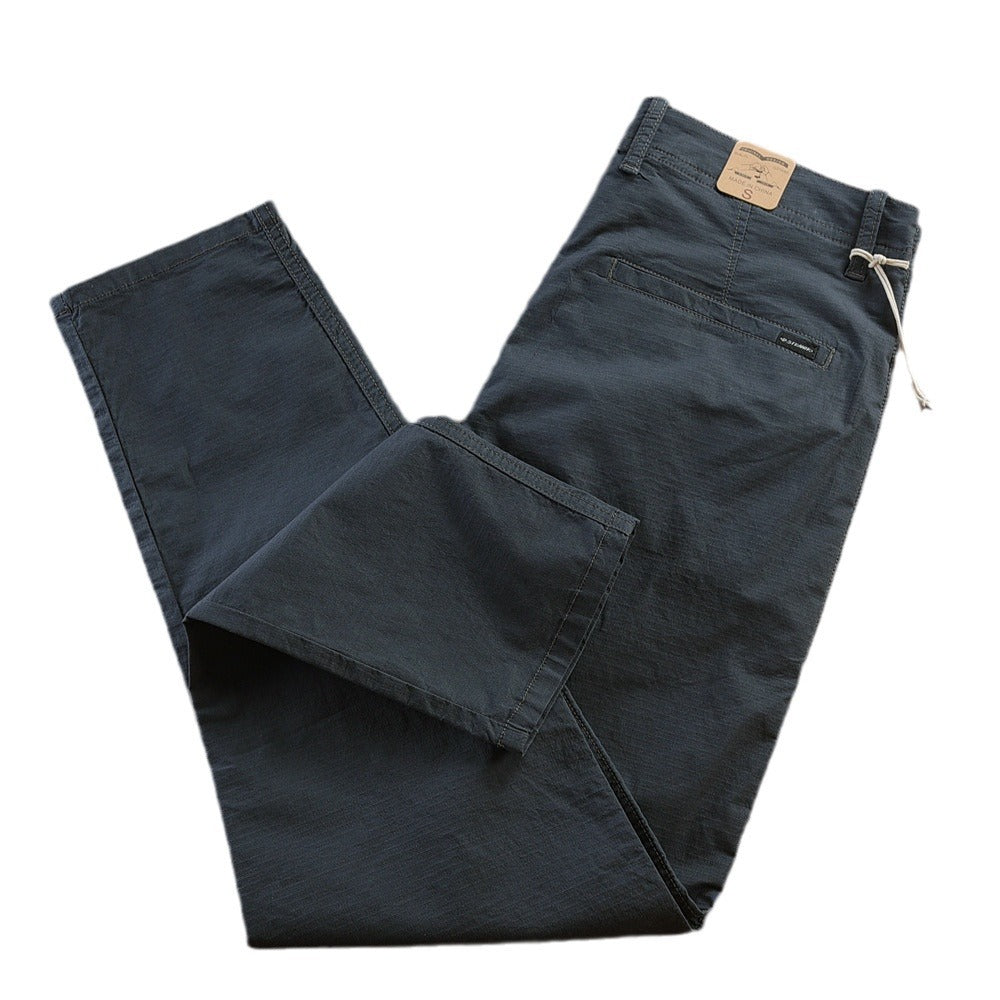 Sommer Herren Slim Fit Jogger – Atmungsaktive Hose mit elastischem Bund