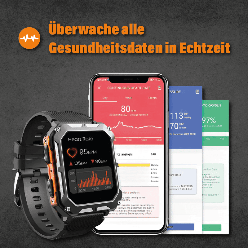 TitanX- Die stabilste Smartwatch