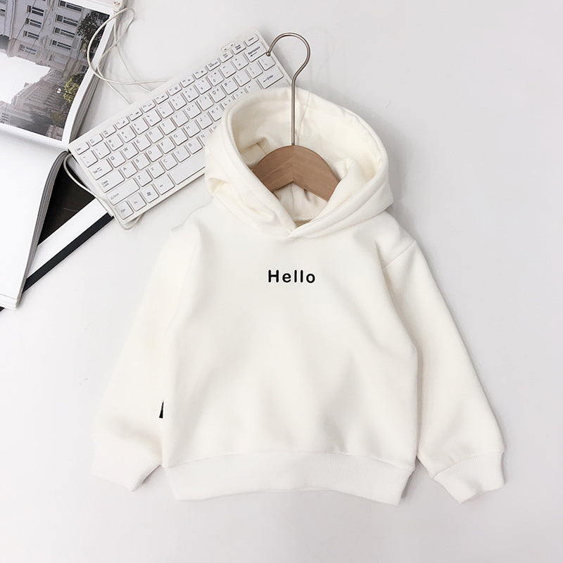 Gefütterter Kinder-Hoodie mit Kapuze