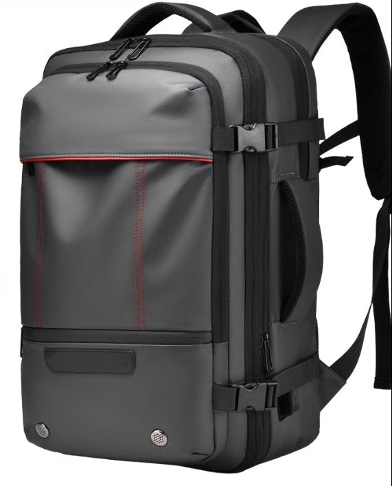 Vakuum-Rucksack für Damen & Herren – Komprimierbarer Reiserucksack mit USB & großem Volumen