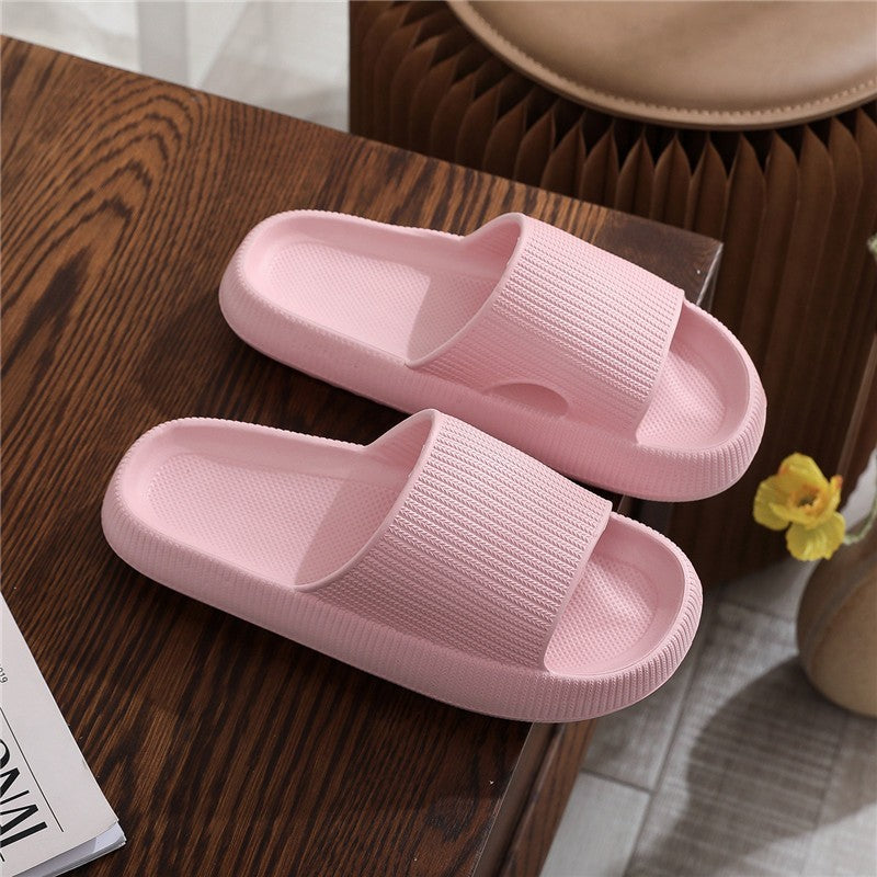 Unisex Sommer-Pantoletten – rutschfeste Slipper in Einfarbigem Design