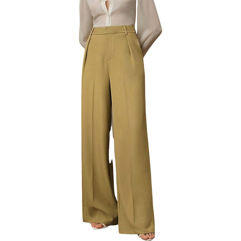 Weite Damen-Hose mit geradem Bein