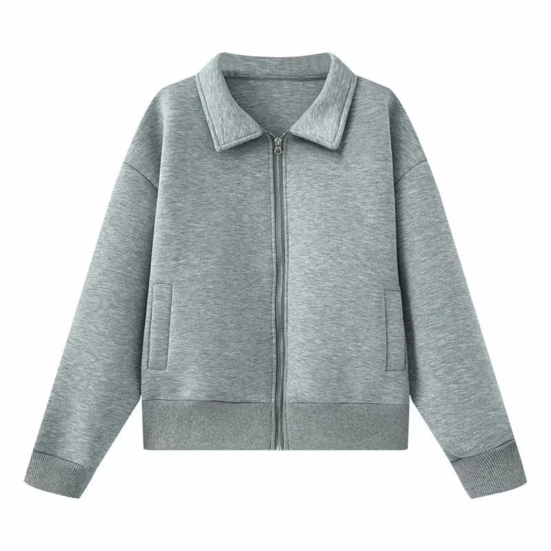 Lässiger Cardigan mit Reverskragen