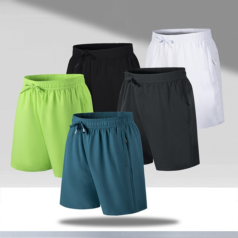 Herren Sommer-Shorts aus Ice Silk – Schnelltrocknende Strandhose in leichter Qualität