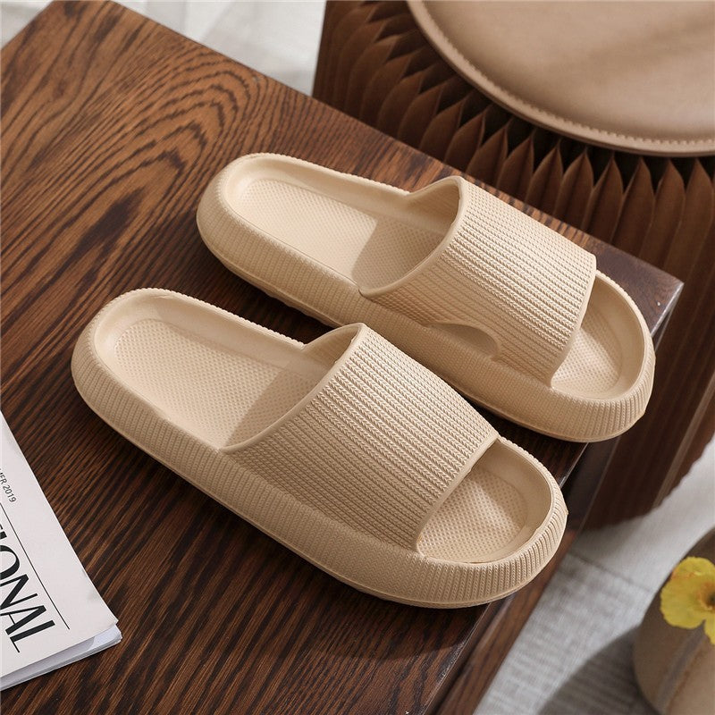 Unisex Sommer-Pantoletten – rutschfeste Slipper in Einfarbigem Design