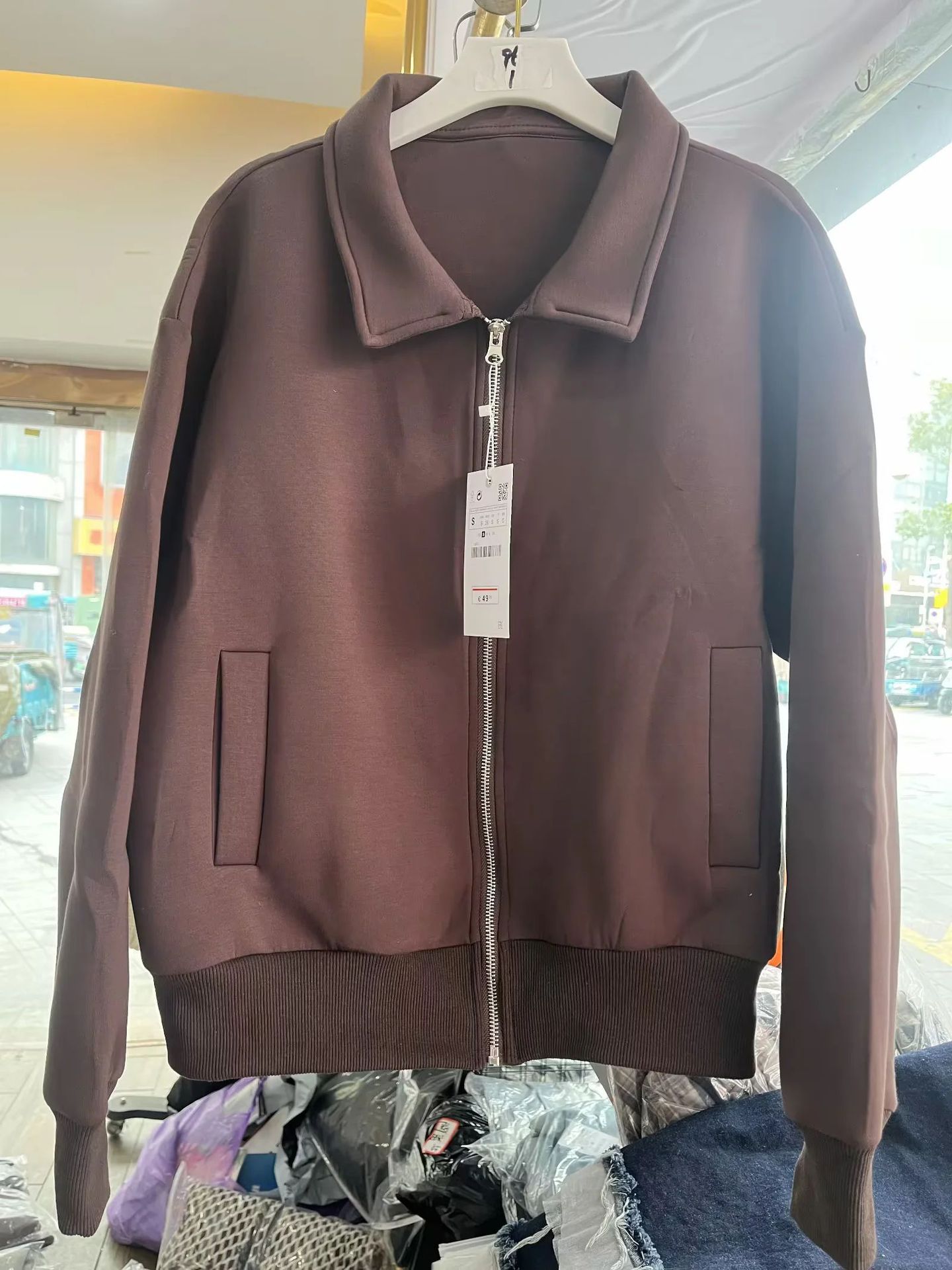 Lässiger Cardigan mit Reverskragen