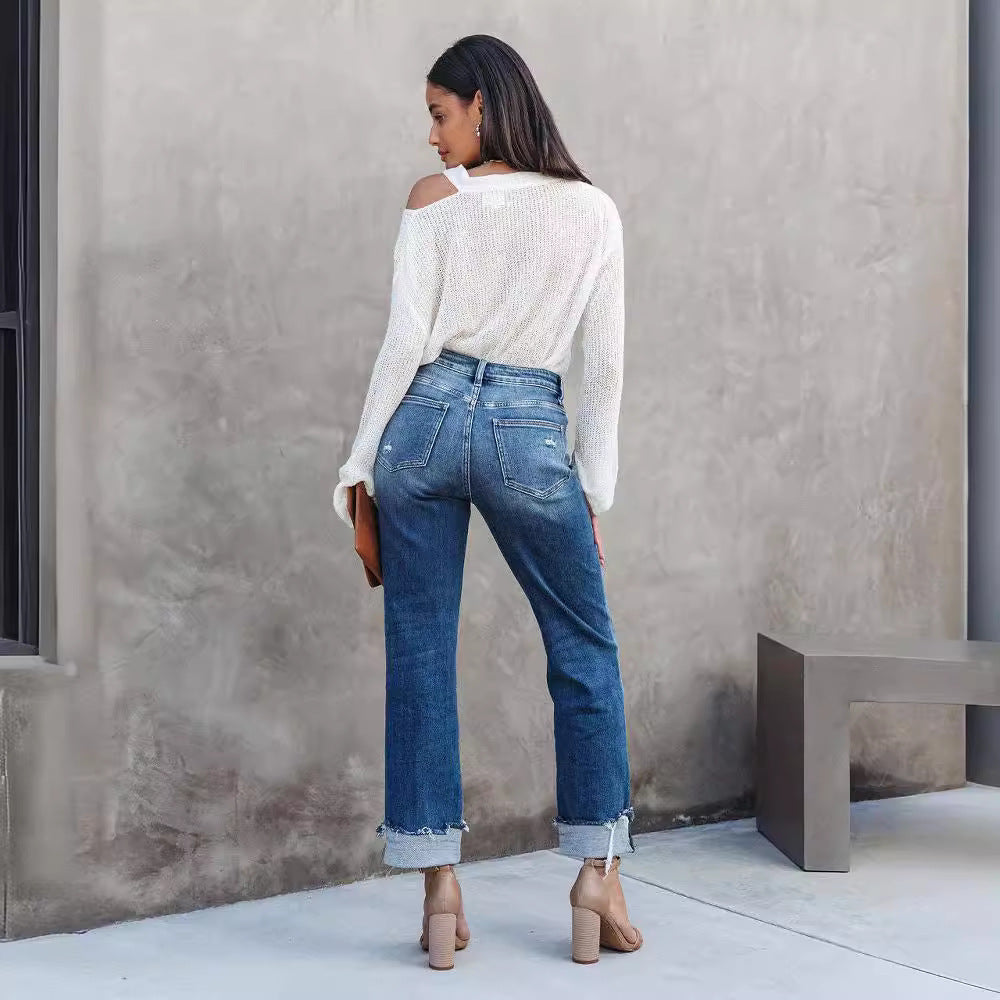 Casual Loose Fit Jeans