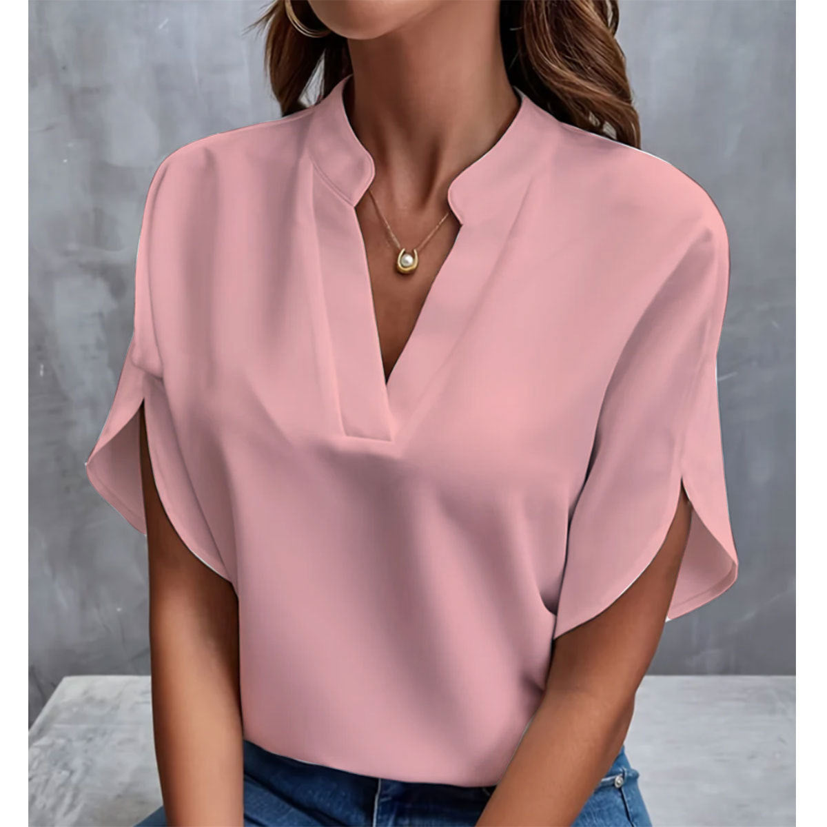 Leichtes Sommer-Chiffonshirt